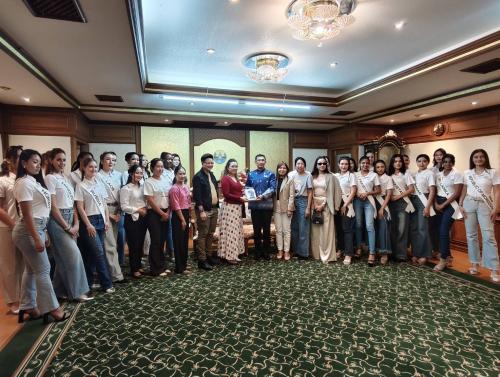 อำนวยความสะดวก และต้อนรับคณะผู้จัดการประกวดฯ สาวงามผู้ัเข้าประกวด Miss wellness world 2025  เข้าเก็บตัว พื้นที่จังหวัดลำปาง
