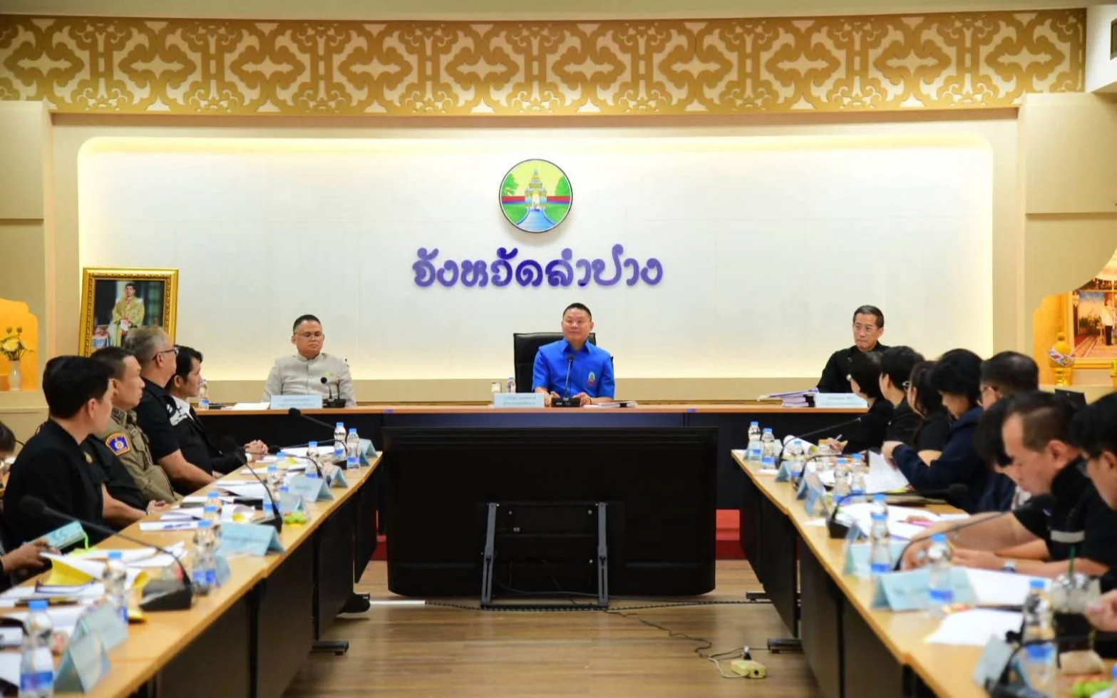 จังหวัดลำปาง ประชุมคณะกรรมการบริหารงานจังหวัดแบบบูรณาการ (ก.บ.จ.ลำปาง) ครั้งที่ 5/2569
