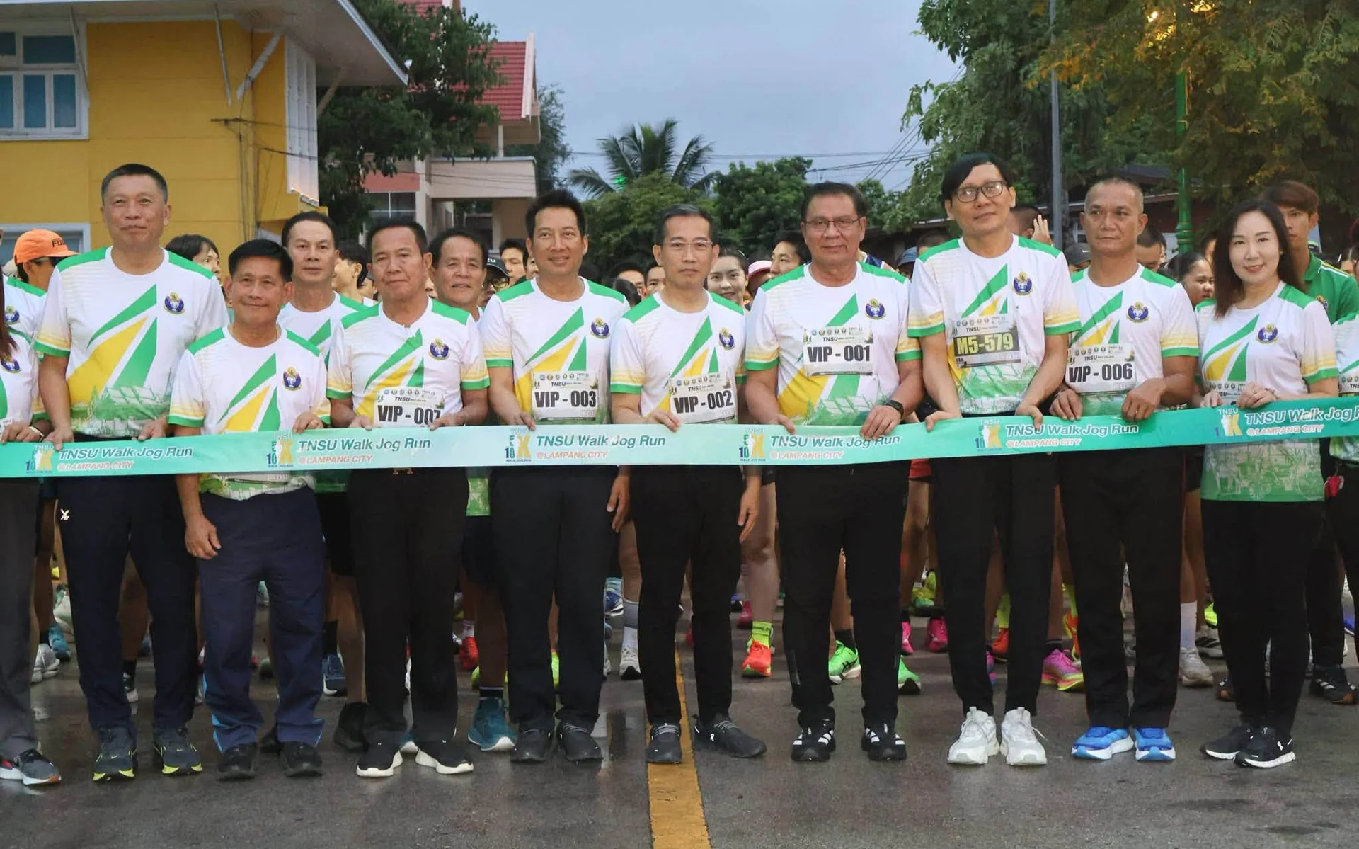 เข้าร่วมพิธีเปิดการแข่งขันเดิน–วิ่ง สี่ภาค มหาวิทยาลัยการกีฬาแห่งชาติ มินิ มาราธอน “TNSU Walk Jog Run” สนามที่ 4 จังหวัดลำปาง