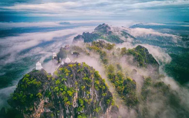 วัดพระพุทธบาทสุทธาวาส อำเภอแจ้ห่ม 